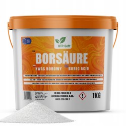 1KG CZYSTY KWAS BOROWY W PROSZKU KWAS BORNY PROSZEK WIADERKO DO STÓP TOP