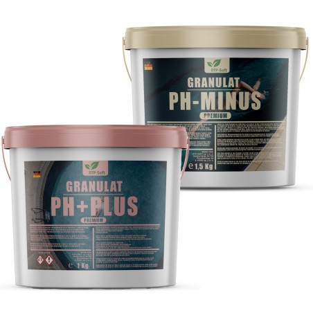 2w1 CHEMIA BASENOWA do BASENU PH+ PLUS PH- MINUS Premium 2,5kg