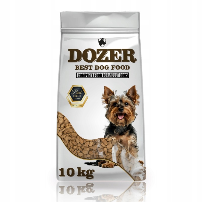 Dozer Karma Pełnoporcjowa Sucha dla Psów z Wołowiną 10kg Premium