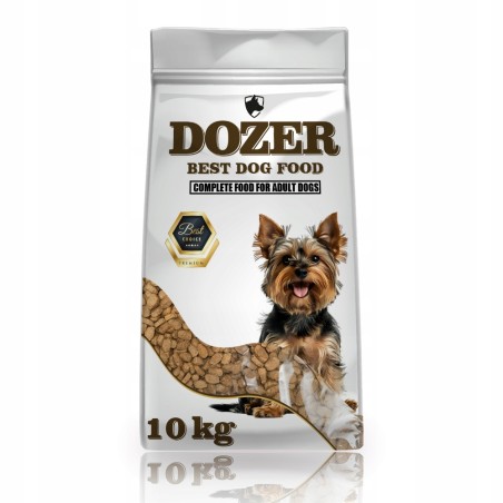 Dozer Karma Pełnoporcjowa Sucha dla Psów z Wołowiną 10kg Premium
