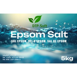 5kg Siarczan magnezu sól gorzka wiaderko czysty 99,5% epsom 5 kg TOP