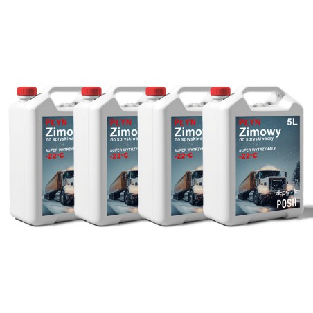 PŁYN DO SPRYSKIWACZY ZIMOWY -22 ZAPACHOWY 20L FV
