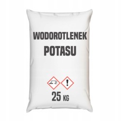 Wodorotlenek Potasu czysty - grzybobójczy 25kg