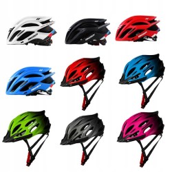 Kask Rowerowy Lekki Regulowany Biały Unisex