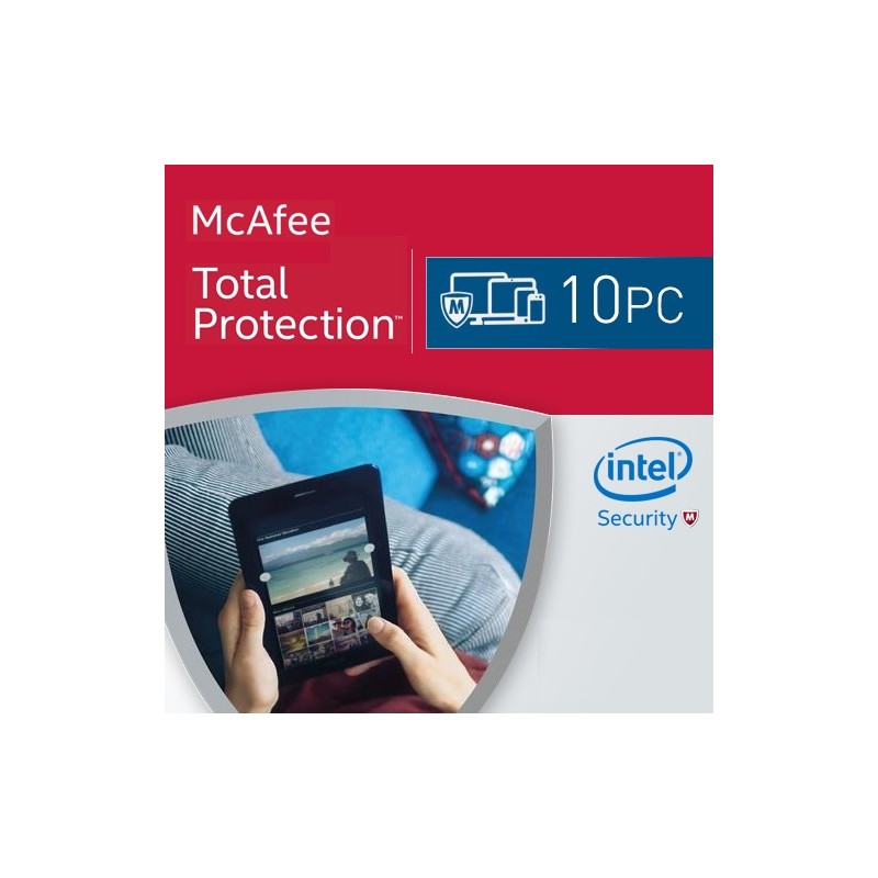 McAfee Total Protection PL 10 URZĄDZEN 1 ROK