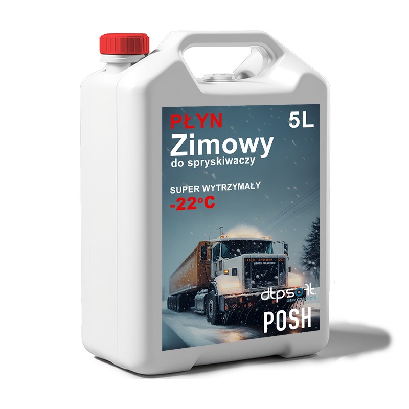 PŁYN DO SPRYSKIWACZY ZIMOWY -22 ZAPACHOWY 5L FV