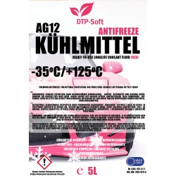 5L PŁYN CHŁODNIC CHŁODNICZY -35 C CZERWONY do AUDI BMW VW PREMIUM 1 x 5L