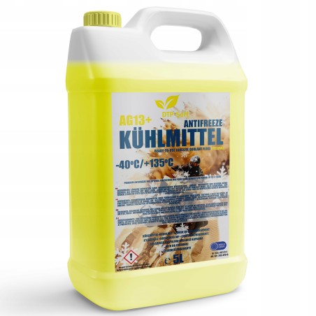 5L PŁYN CHŁODNIC CHŁODNICZY -40 C ŻÓŁTY 1 x 5 Litrów TOP