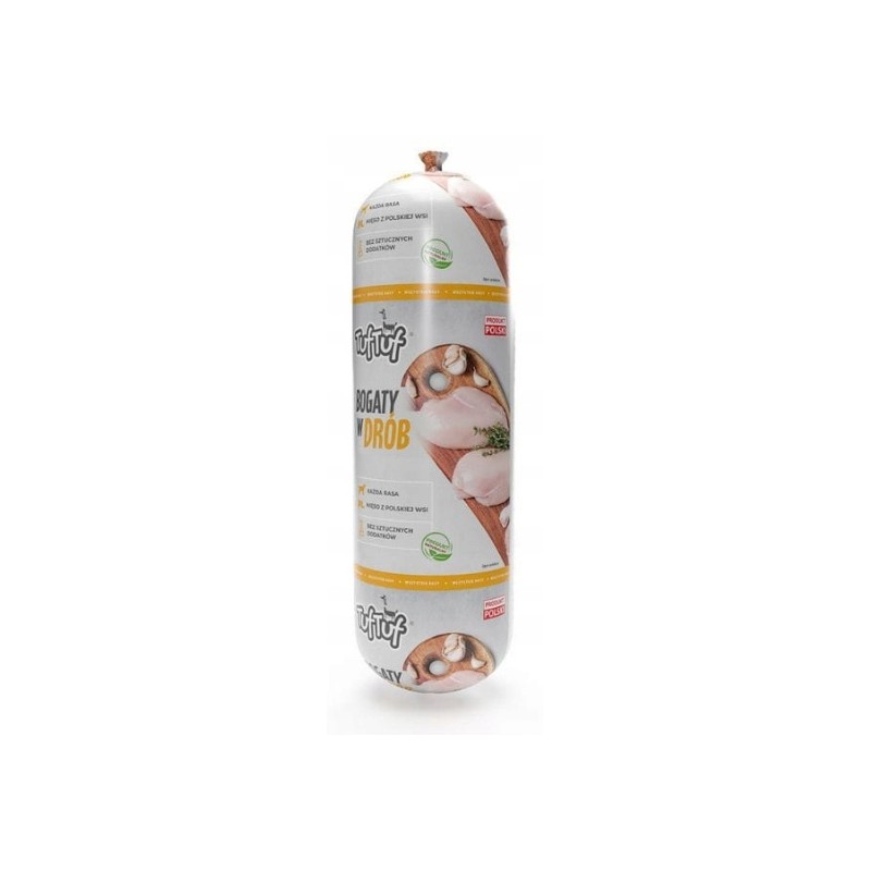 Baton TUF-TUF Drobiowy 900g Premium BULT Kurczak Kiełbasa Pasztet