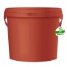 10L WIADRO WIADERKO PLASTIKOWE Z POKRYWKĄ 10 L ATEST 10 Litrów CZERWONE