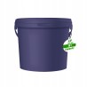 10L Wiaderko Plastikowe wiadro z pokrywą TOP spożywcze 10 Litrów NIEBIESKIE