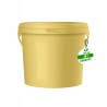 5L Wiaderko Plastikowe wiadro z pokrywą ATEST spożywcze 5 Litrów ŻÓŁTE