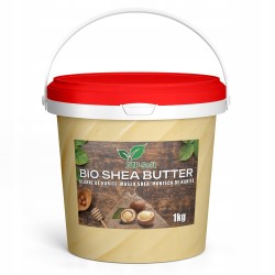 MASŁO SHEA NIERAFINOWANE 1kg NATURALNE CZYSTE Wiaderko 1 kg