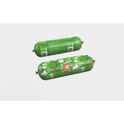 Karma Premium dla psa baton kaczka 1kg Furia 80% mięsa witaminy 1000g